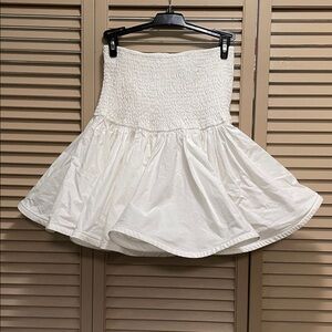 Elegant White Women's Skirt